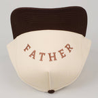FATHER Upside Down Embroidery Two Tone Cap, view 21