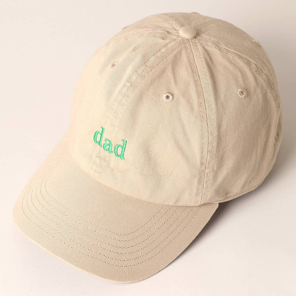 Father's Day Baseball Cap With Dad Text Embroidery, view 9