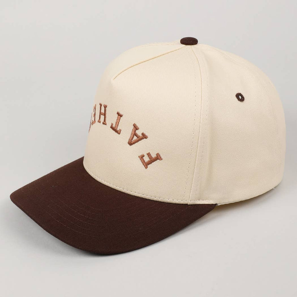 FATHER Upside Down Embroidery Two Tone Cap, view 18