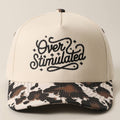 Over Stimulated Two-Tone Trucker Hat 🤍