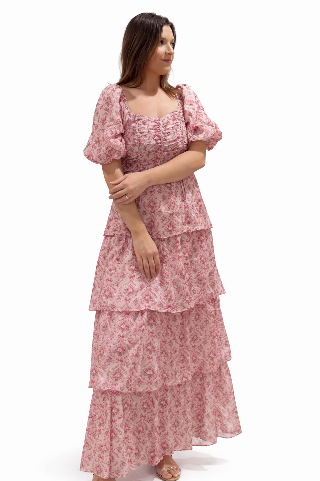 Afternoon Tea Pink Maxi