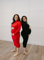 The Mock Turtleneck Midi Dress | Bodycon