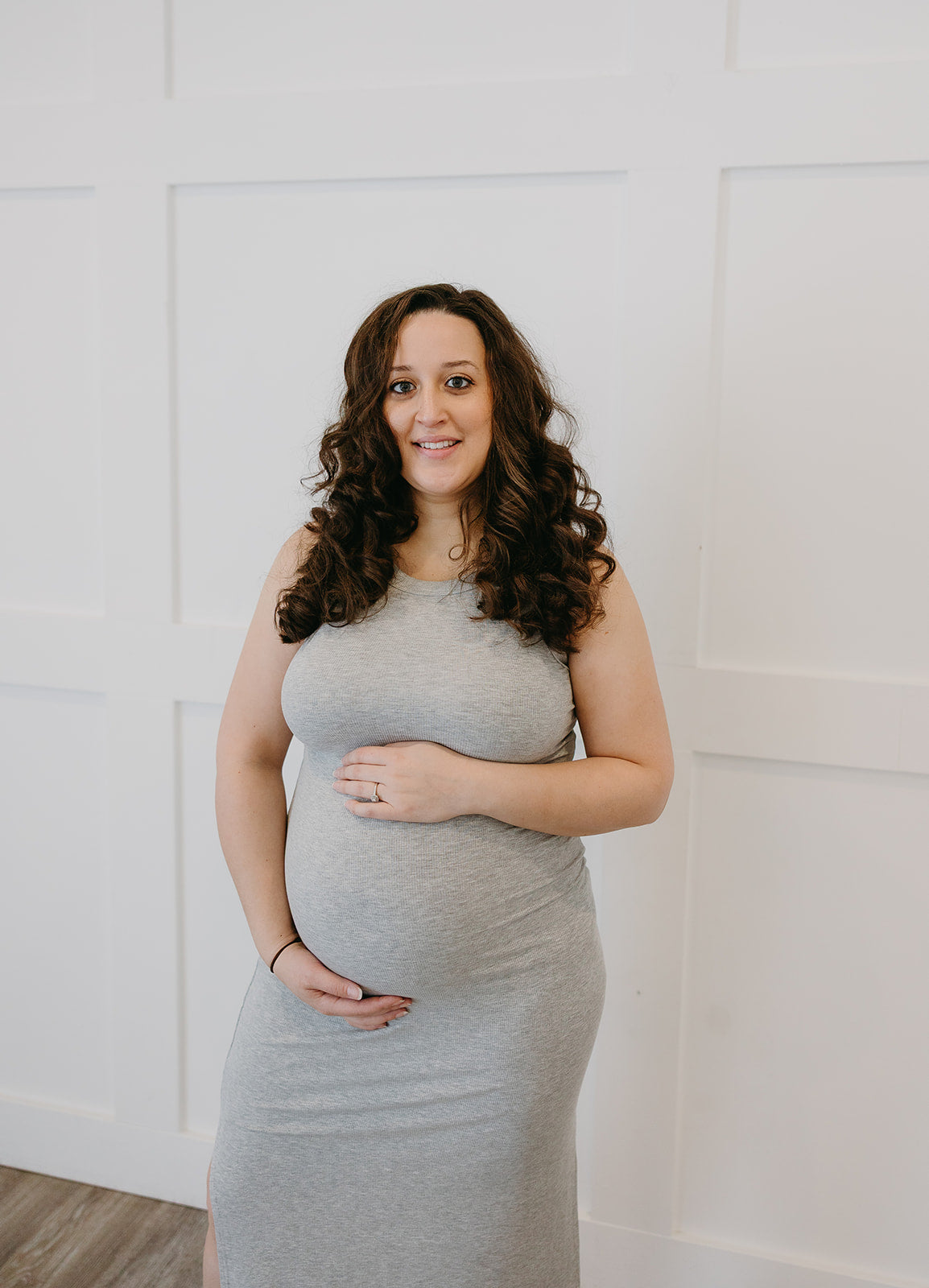 The Sienna Dress | Burnt Orange Stretchy Bodycon Midi Dress