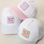 God Is Good All The Time Seersucker Brim Cap 🤍
