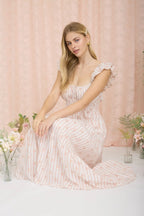 The Heirloom Midi Dress | Smocked Tiered Puff Sleeve Midi