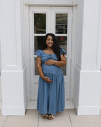 The Haven Smocked Midi Dress