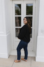 The Everly Blouse | Ruffle Pintuck Blouse