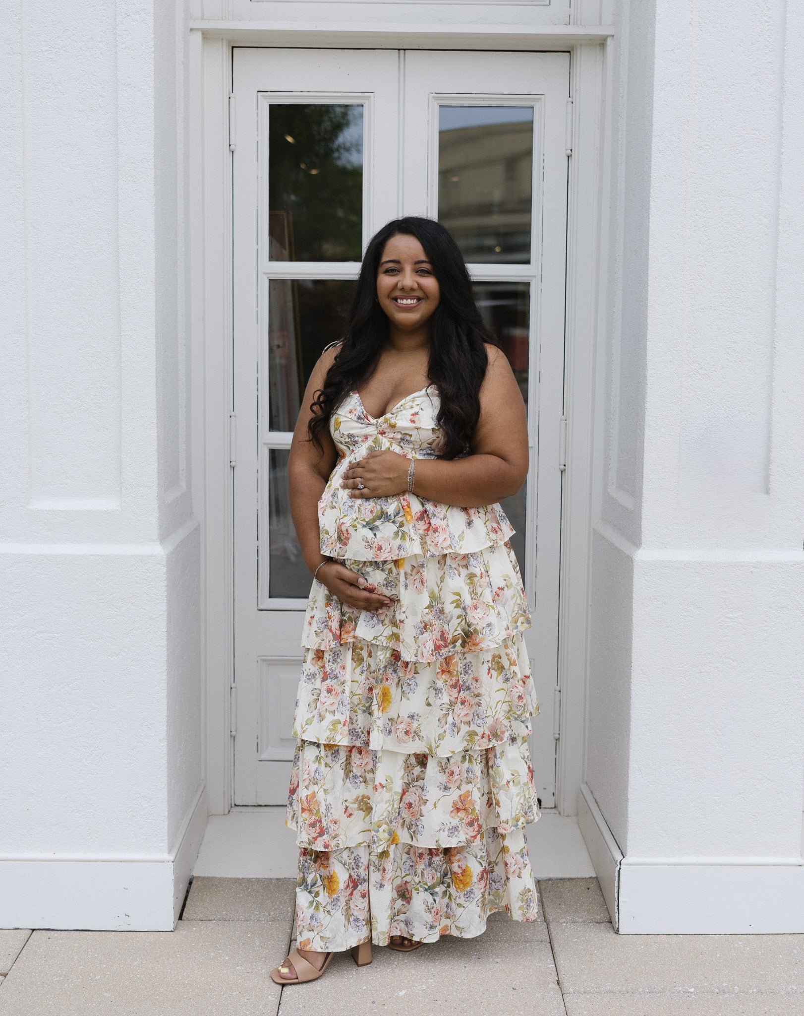 The Honey Meadow Maxi Dress | Floral Tiered Ruffle Maxi Dress