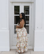 The Honey Meadow Maxi Dress | Floral Tiered Ruffle Maxi Dress
