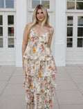 The Honey Meadow Maxi Dress | Floral Tiered Ruffle Maxi Dress