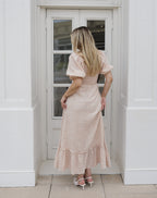 Pink Floral Maxi
