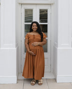 The Haven Smocked Midi Dress