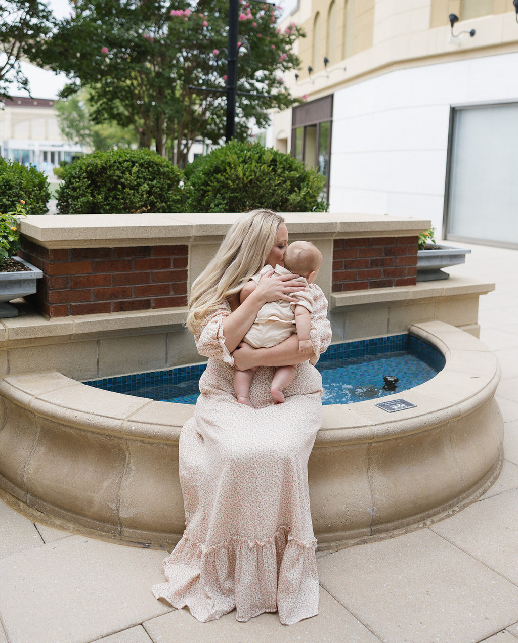 Pink Floral Maxi
