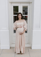 Pink Floral Maxi