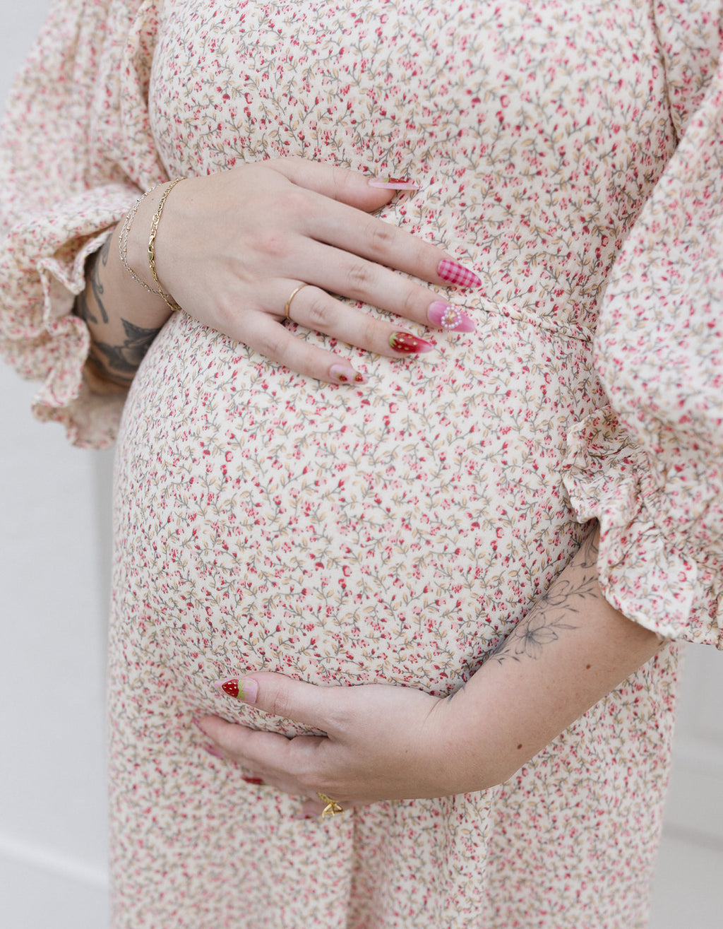 Pink Floral Maxi