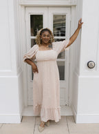 Pink Floral Maxi