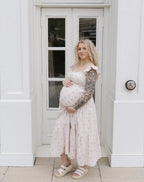 The Heirloom Midi Dress | Smocked Tiered Puff Sleeve Midi