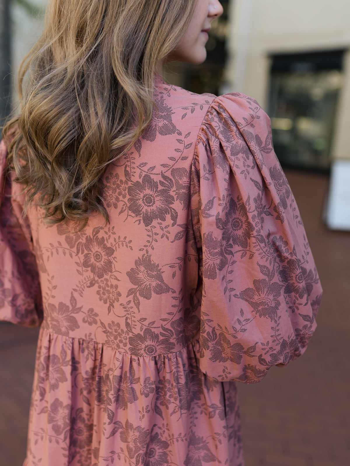 The Sienna Fields Maxi Dress | Floral Cotton-Linen Tiered Maxi