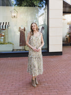 The Flower Market Midi Dress