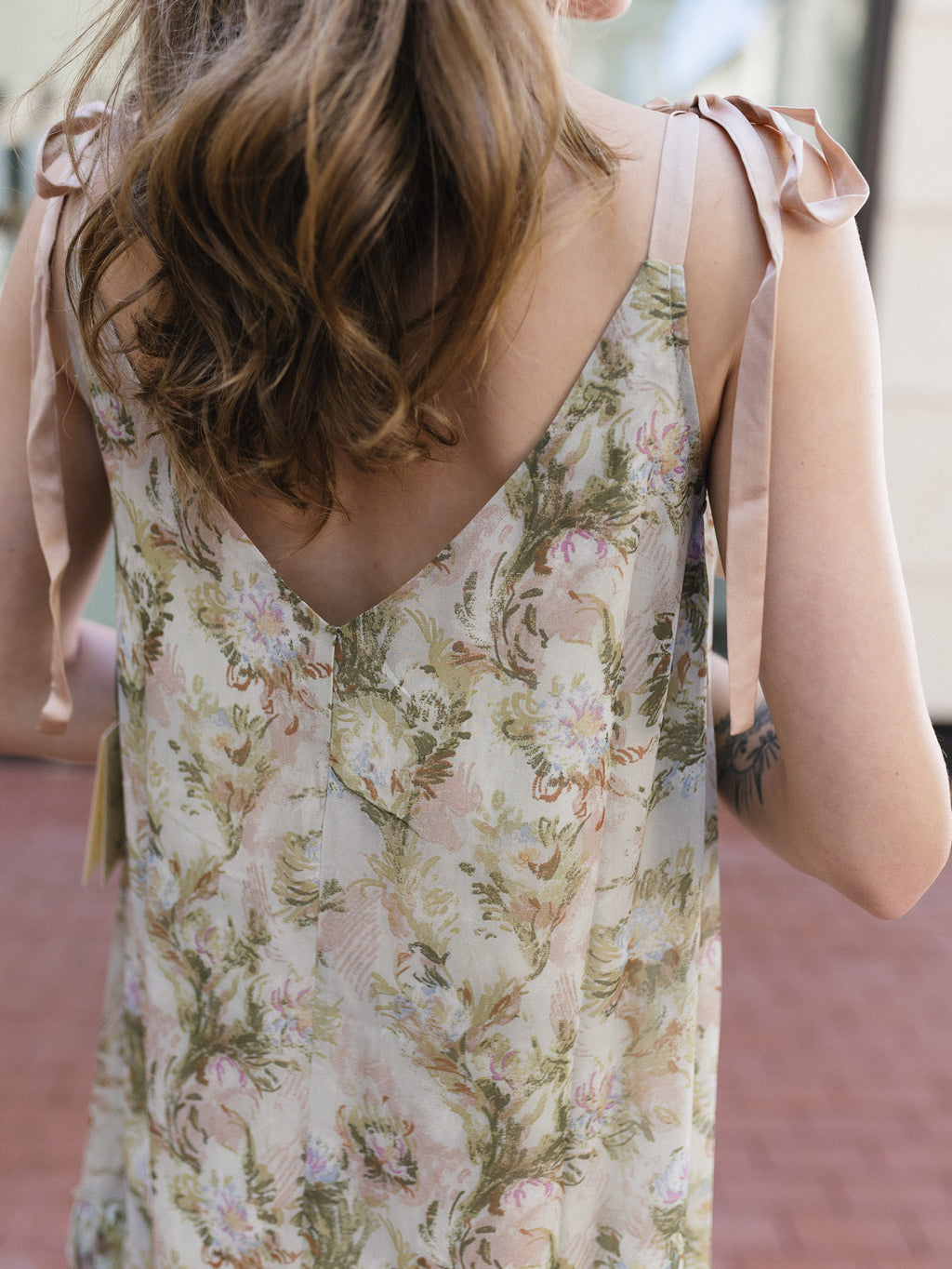 The Flower Market Midi Dress