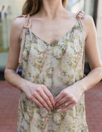 The Flower Market Midi Dress