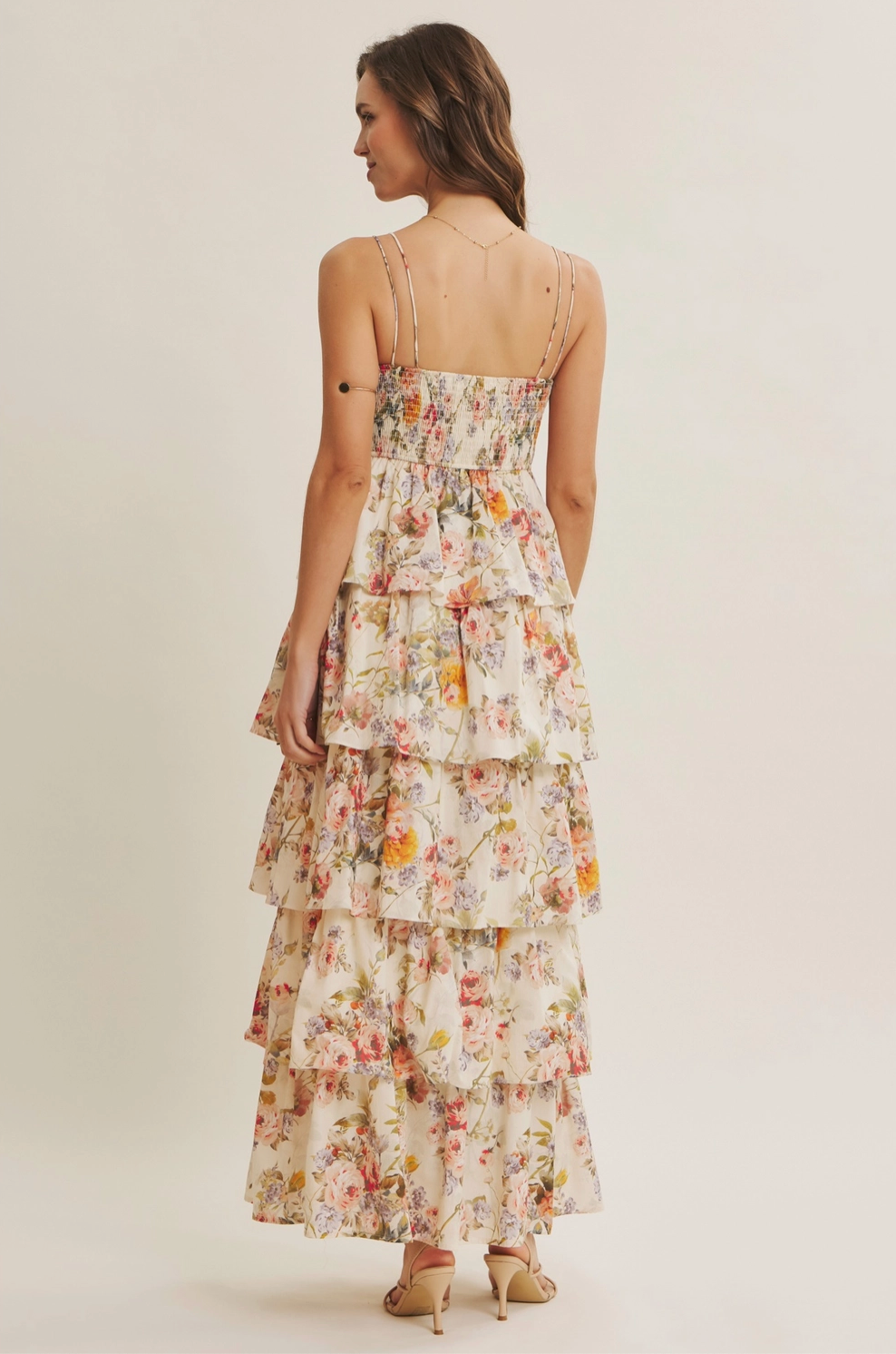 The Honey Meadow Maxi Dress | Floral Tiered Ruffle Maxi Dress