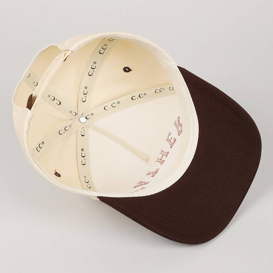 FATHER Upside Down Embroidery Two Tone Cap, view 20