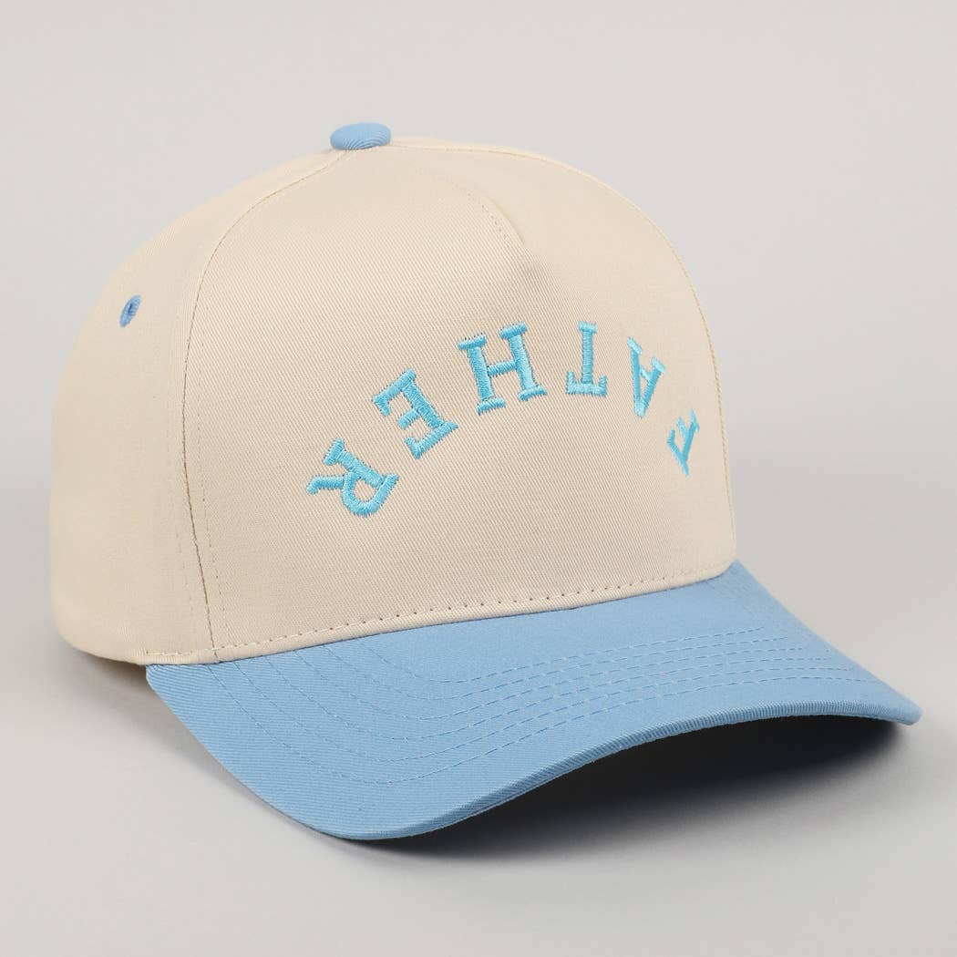 FATHER Upside Down Embroidery Two Tone Cap, view 22